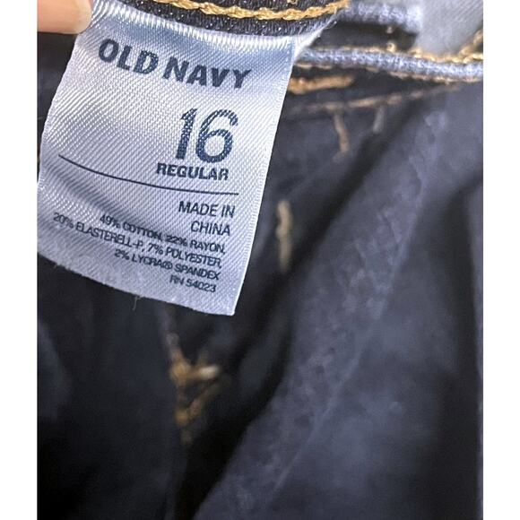 Vintage Old Navy Rockstar jeans size 16 regular - Picture 4 of 4